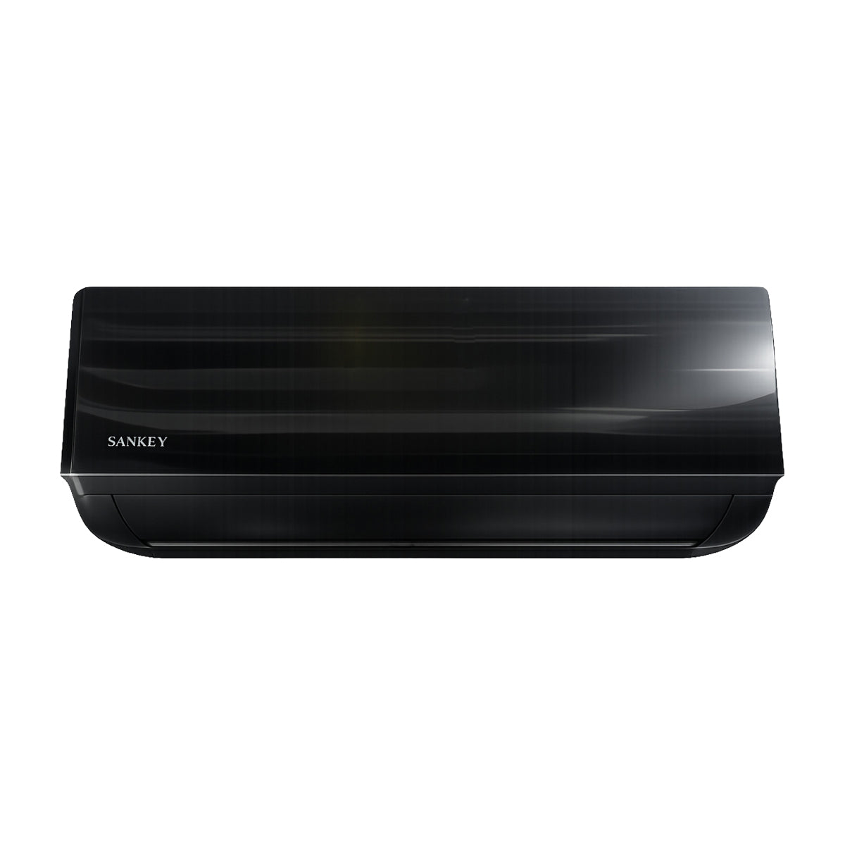 Sankey Aire Acondicionado Split Inverter Serie Superiore 12,000 BTU | SEER 21 | WiFi | Alta Eficiencia | Protección de Voltaje | Enfriamiento Supremo | Silver Ion | 220v | Black Mirror