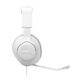 JBL Quantum 100M2 Headset Gaming Audífonos Over-Ear de Cable para Smartphones / MAC / PC / Consolas | Blanco