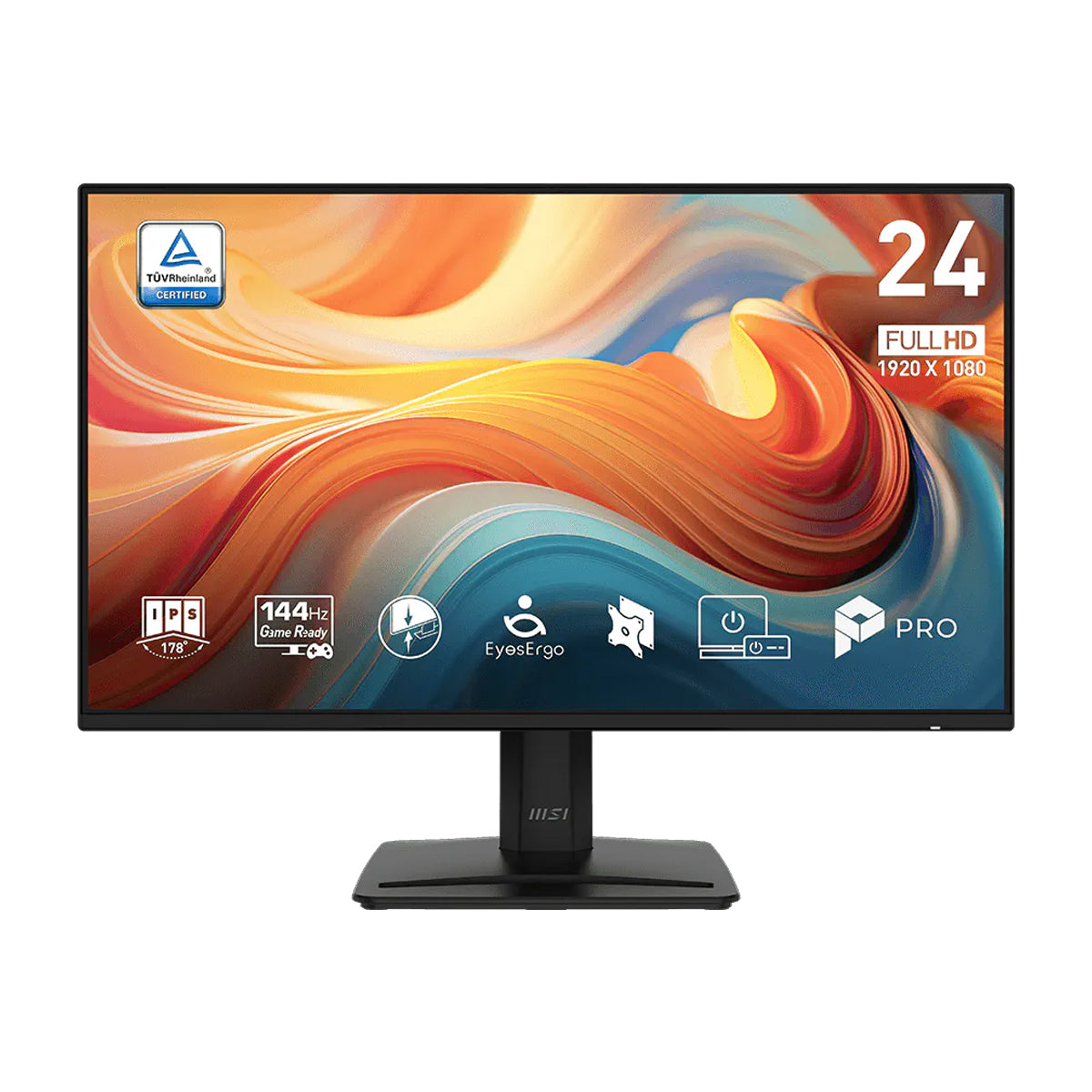 MSI Monitor IPS Full HD HDR de 24" | Anti-Flicker | Adaptive-Sync | 144Hz | 1ms