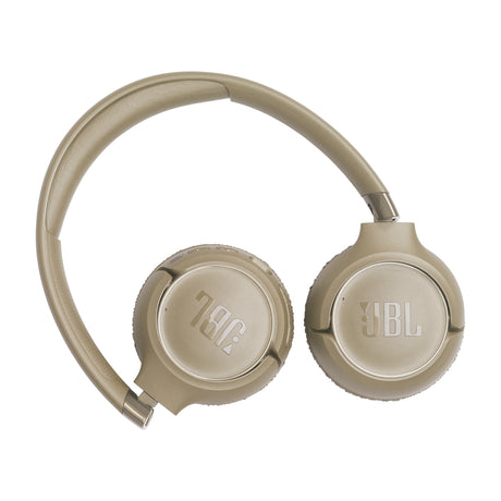 JBL Tune 680NC Audífonos Inalámbricos Bluetooth On-Ear | Adaptive Noise Cancelling | Beige