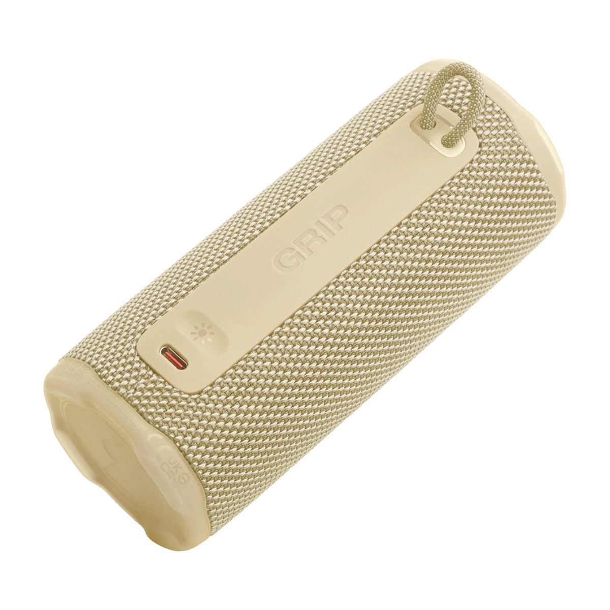 JBL Grip Bocina Portátil Bluetooth Waterproof | AI Sound Boost | 14H | IP68 | Amarillo