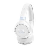 JBL Tune 680NC Audífonos Inalámbricos Bluetooth On-Ear | Adaptive Noise Cancelling | Blanco