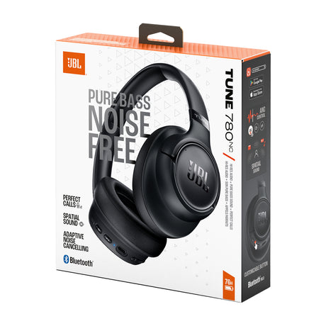 JBL Tune 780NC Audífonos Inalámbricos Bluetooth Over-Ear | Adaptive Noise Cancelling | Negro