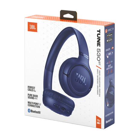 JBL Tune 530BT Audífonos Inalámbricos Bluetooth On-Ear | Azul