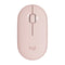 Logitech M350 Mouse Inalámbrico Pebble | Rosa