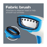 Hamilton Vaporizador de Prendas | 15 Minutos de Vapor Continuos | Azul Blanco