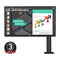 LG Monitor Ergo IPS LED QHD HDR10 de 27" | Flexibilidad Completa | AMD FreeSync | MaxxAudio | Black Stabilizer | Modo Juego | USB Tipo C