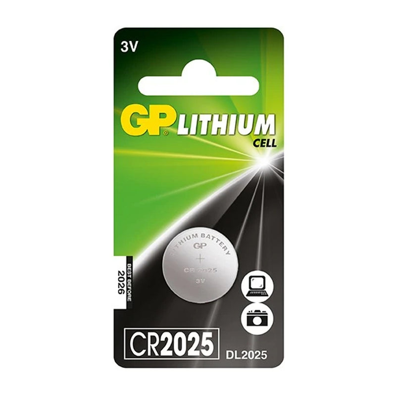 GP Batería de Celda de Litio CR2025 | 1 Unidad