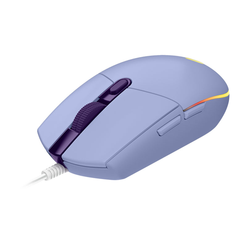 Logitech G203 Lightsync Mouse Gaming de Cable | RGB | 8000 DPI | Lila