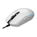 Logitech G203 Lightsync Mouse Gaming de Cable | RGB | 8000 DPI | Blanco