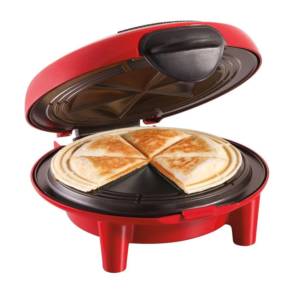 Hamilton Beach Maquina para hacer Quesadillas | 6 Piezas | 900W | Rojo