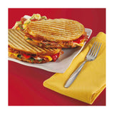 Hamilton Beach Panini Press Sandwichera Gourmet | Rejillas Antiadherentes | Plateado