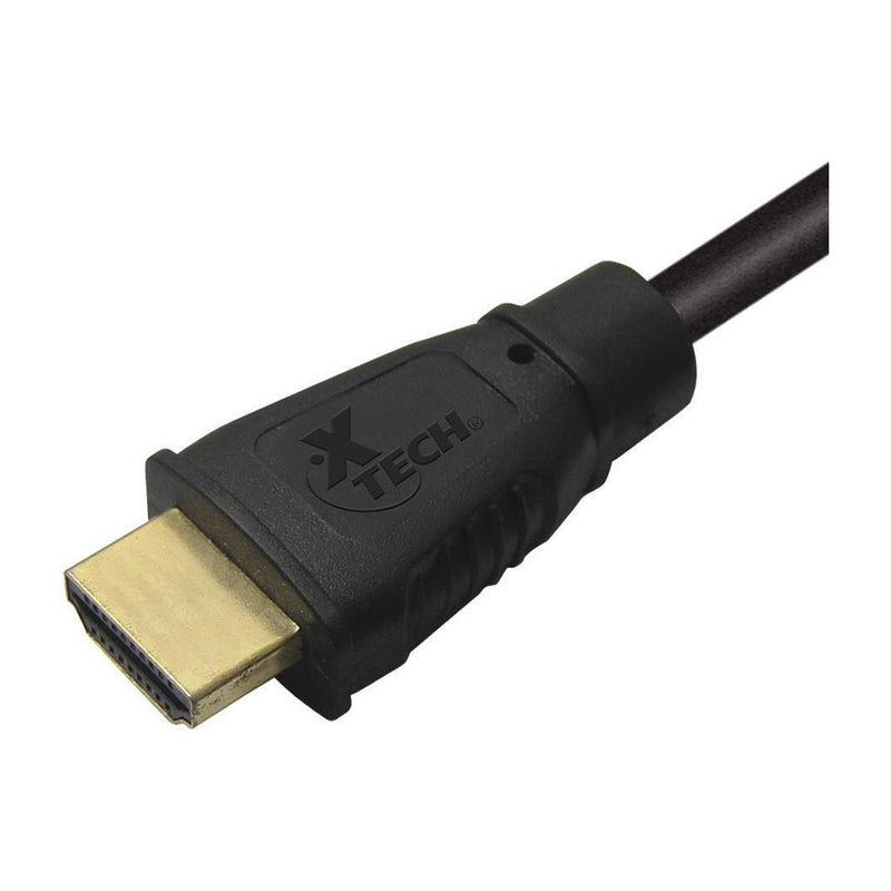 Xtech Cable HDMI | 1.8 Metros | Negro