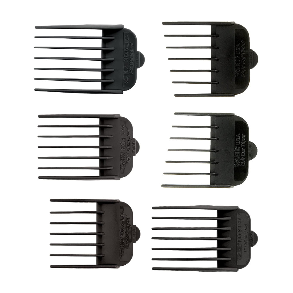 Wahl Kit de 6 Peines Guia de 1/4" a 1"