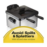 Hamilton Beach Freidora de Aceite de Inmersión | 12 Tazas | Profesional | Temporizador