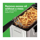 Hamilton Beach Freidora de Aceite de Inmersión | 8 Tazas de Aceite | 6 Tazas de Alimento | Profesional