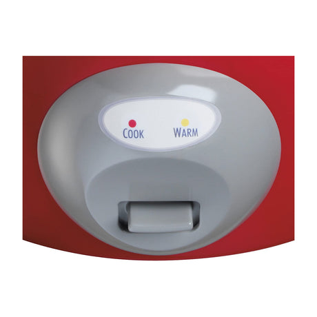 Hamilton Beach Olla Arrocera de 20 Tazas | Interior Antiadherente Extraible | Rojo