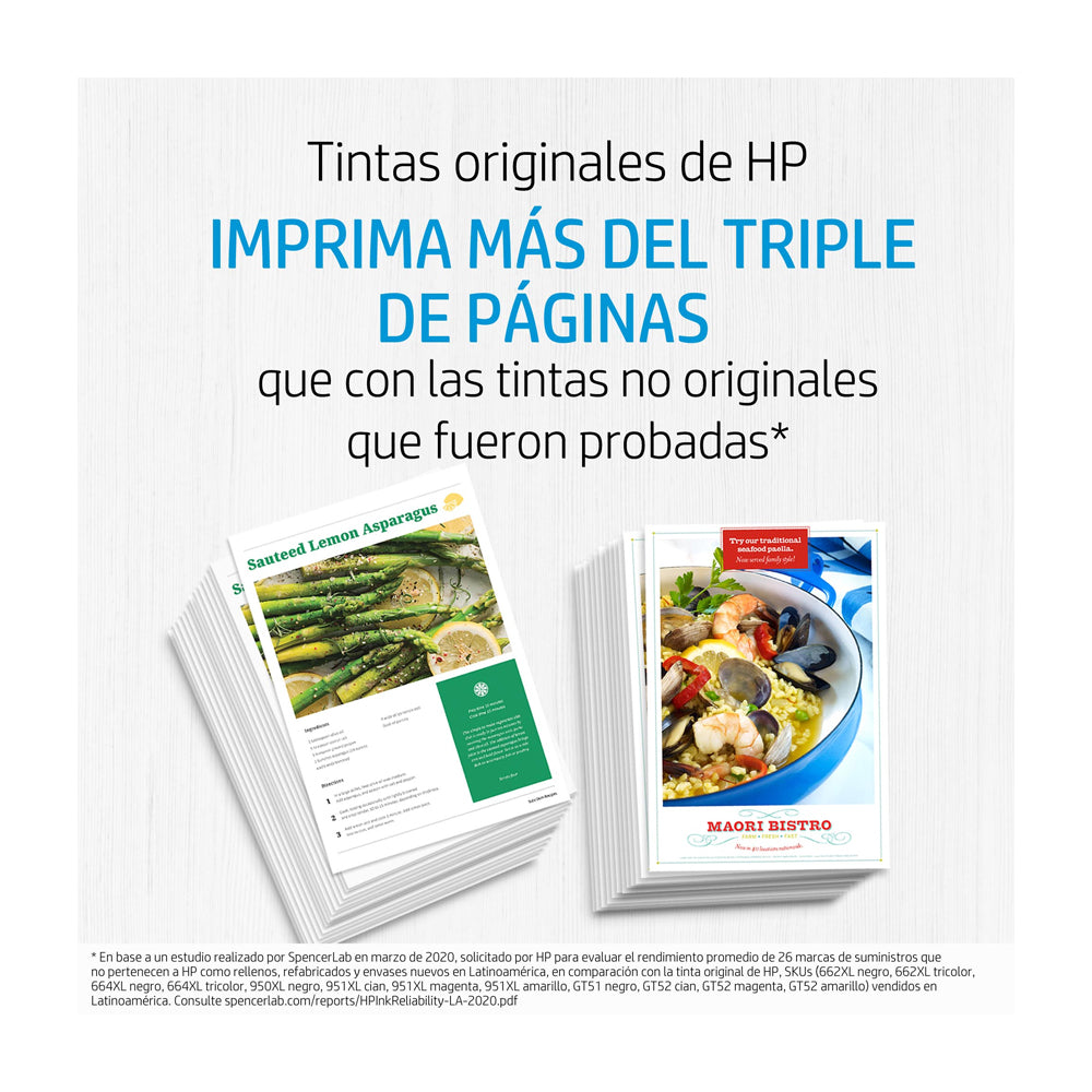 HP 667 XL Cartucho de Tinta | Negro