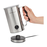 Hamilton Beach Espumador / Calentador de Leche | 3 Programas | Apagado Automático | Acero Inoxidable