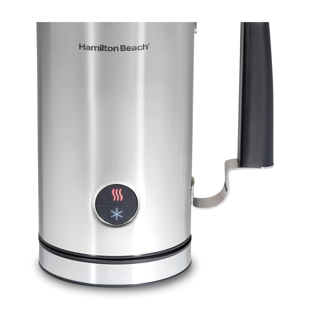 Hamilton Beach Espumador / Calentador de Leche | 3 Programas | Apagado Automático | Acero Inoxidable