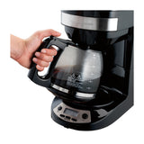 Hamilton Beach Cafetera de 12 Tazas | Programable | Pantalla LED | Negro