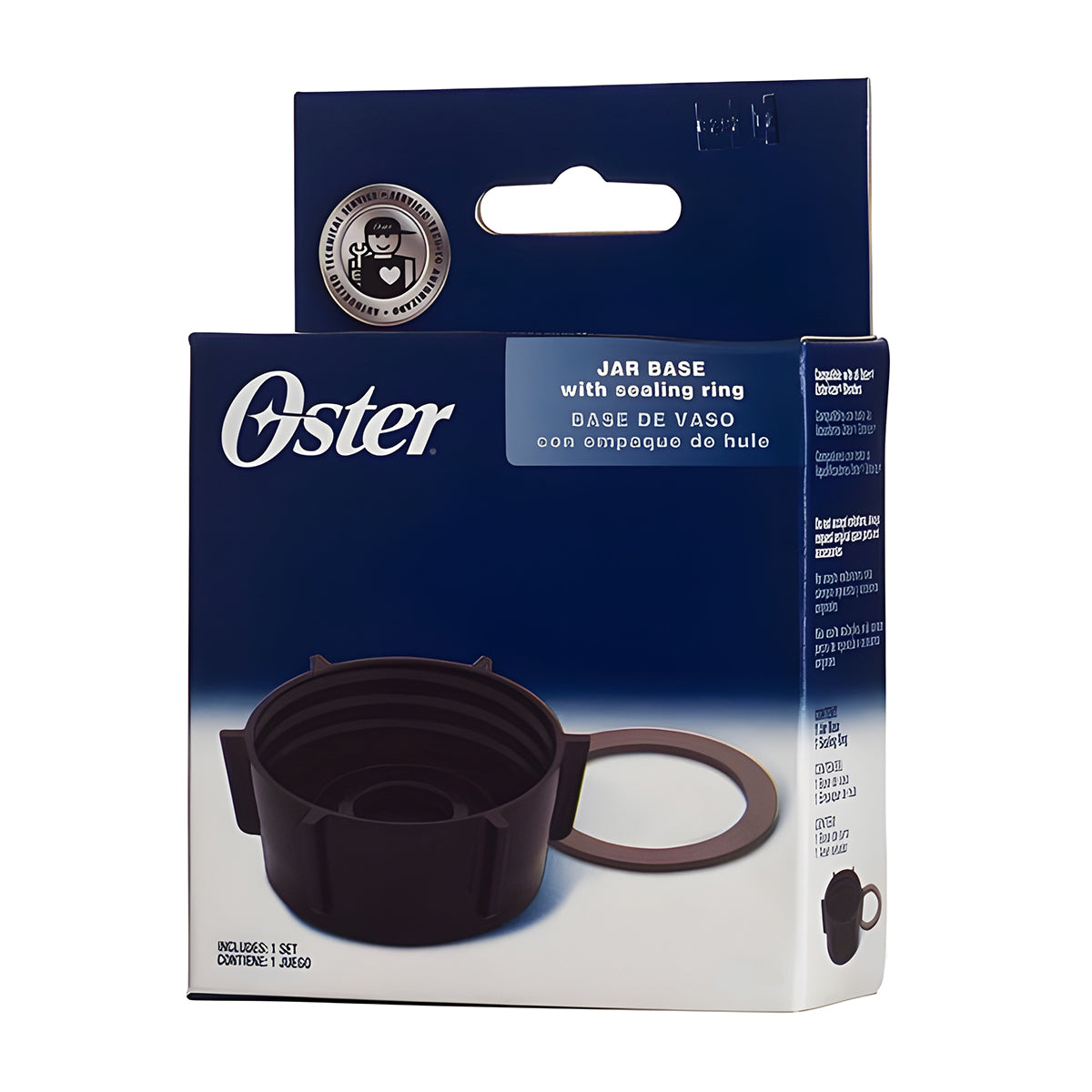 Oster 4902 Base de Jarra con Anillo de Goma para Licuadoras Oster | Negro
