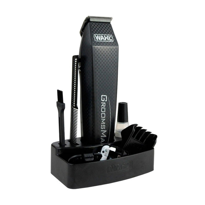 Wahl GroomsMan Kit de Afeitadora All-in-One Inalámbrica de 14 Piezas