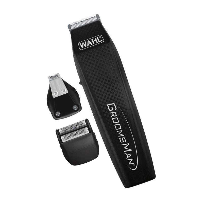 Wahl GroomsMan Kit de Afeitadora All-in-One Inalámbrica de 14 Piezas