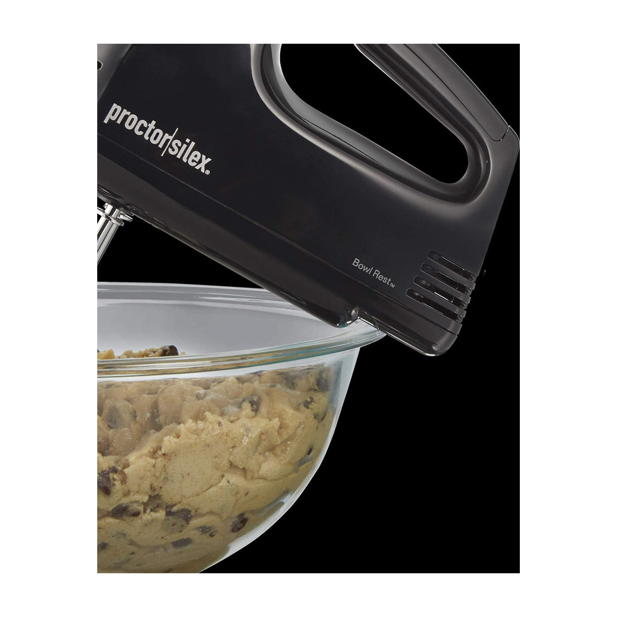 Proctor Silex Easy Mix Batidora de Mano de 5 Velocidades | 100W | Negro