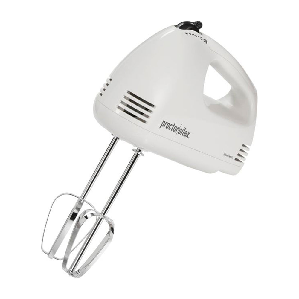 Proctor Silex Easy Mix Batidora de Mano de 5 Velocidades | 100W | Blanco