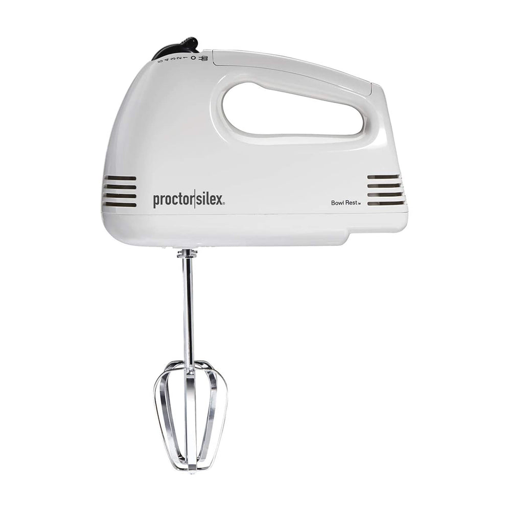 Proctor Silex Easy Mix Batidora de Mano de 5 Velocidades | 100W | Blanco