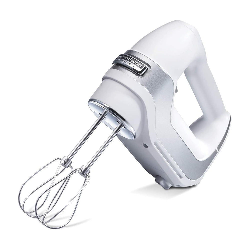 Hamilton Beach Batidora De Mano Profesional De 5 Velocidades | Blanca