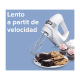 Hamilton Beach Batidora De Mano Profesional De 5 Velocidades | Blanca