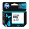 HP 667 Cartucho de Tinta | Color