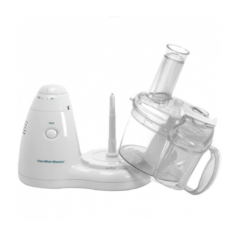 Hamilton Beach PrepStar ™ Procesador de Alimentos de 8 Tazas | 350W | Alimentation Continua | Blanco