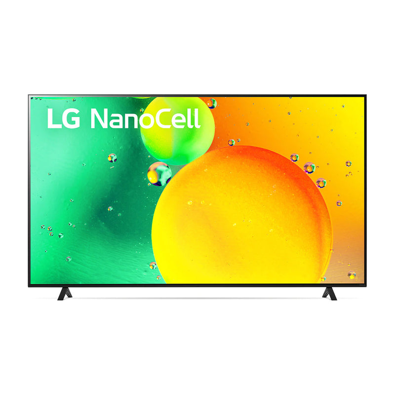 LG 70NANO75 Televisor NanoCell LED Ultra HD 4K Active HDR Smart de 70" | Procesador a5 Gen 5 AI | ThinQ AI | Nano Color | Nano Cinema
