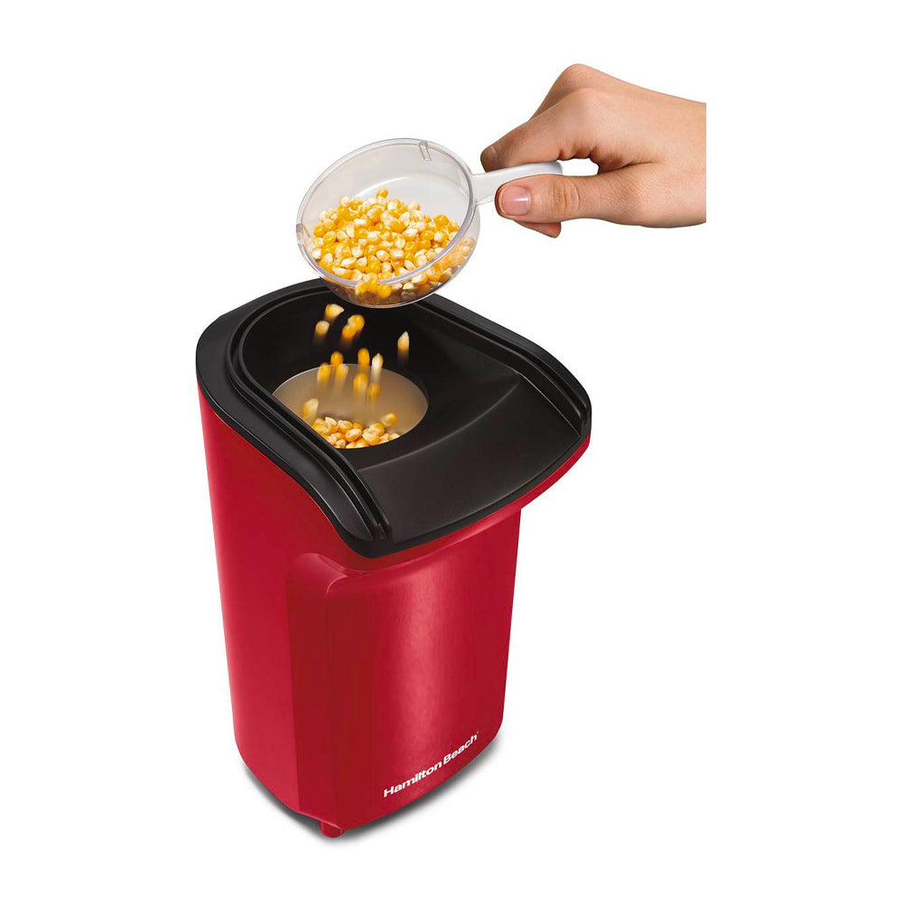 Hamilton Beach Máquina de Popcorn Hot Air | 18 Tazas  | Rojo