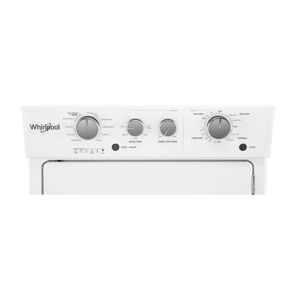 Whirlpool Centro de Lavado a Gas de 20kg | Blanco
