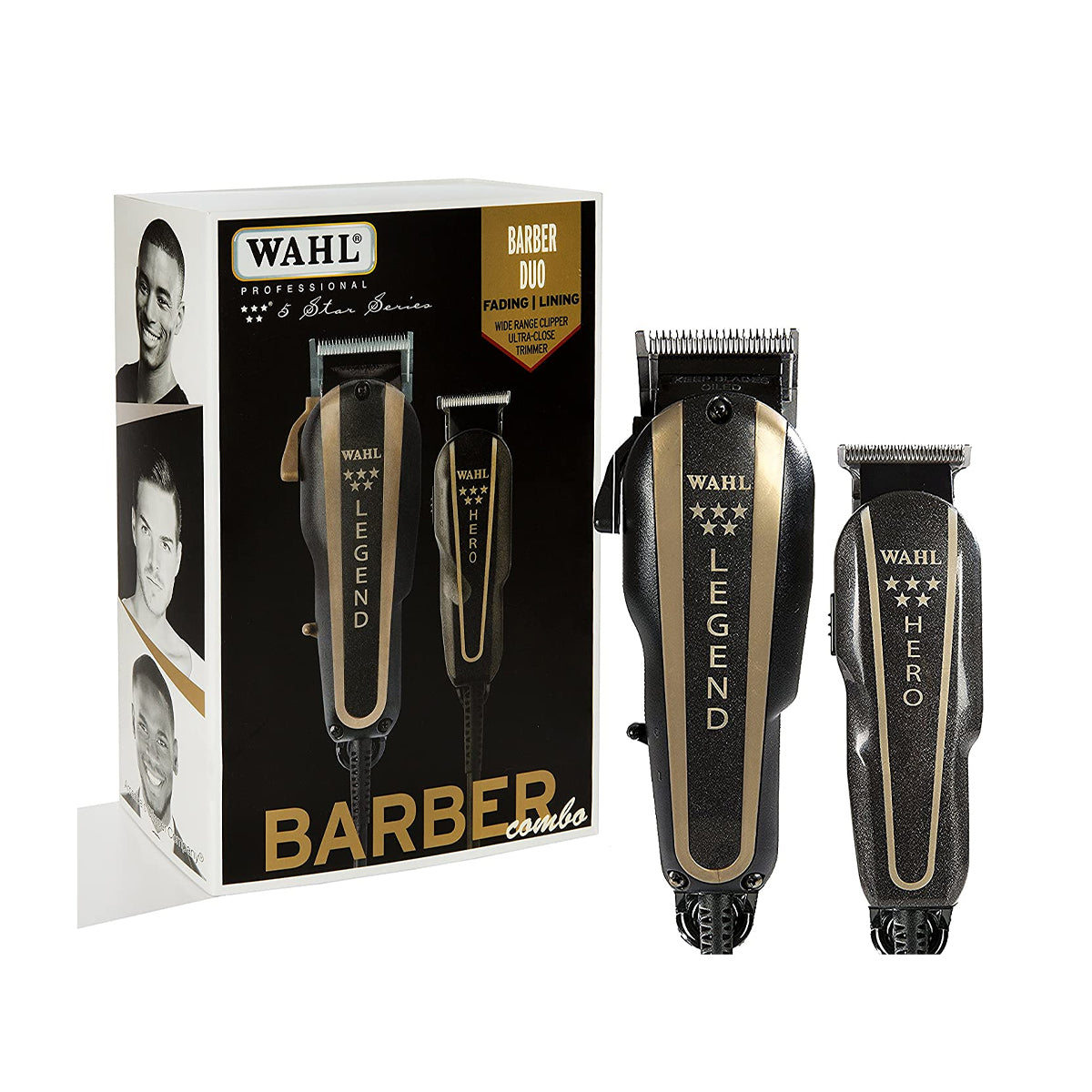 WAHL HERO & LEGEND バリカンセット Wahl Combo Legend y Hero Máquinas de Cortar Cabello - Photura