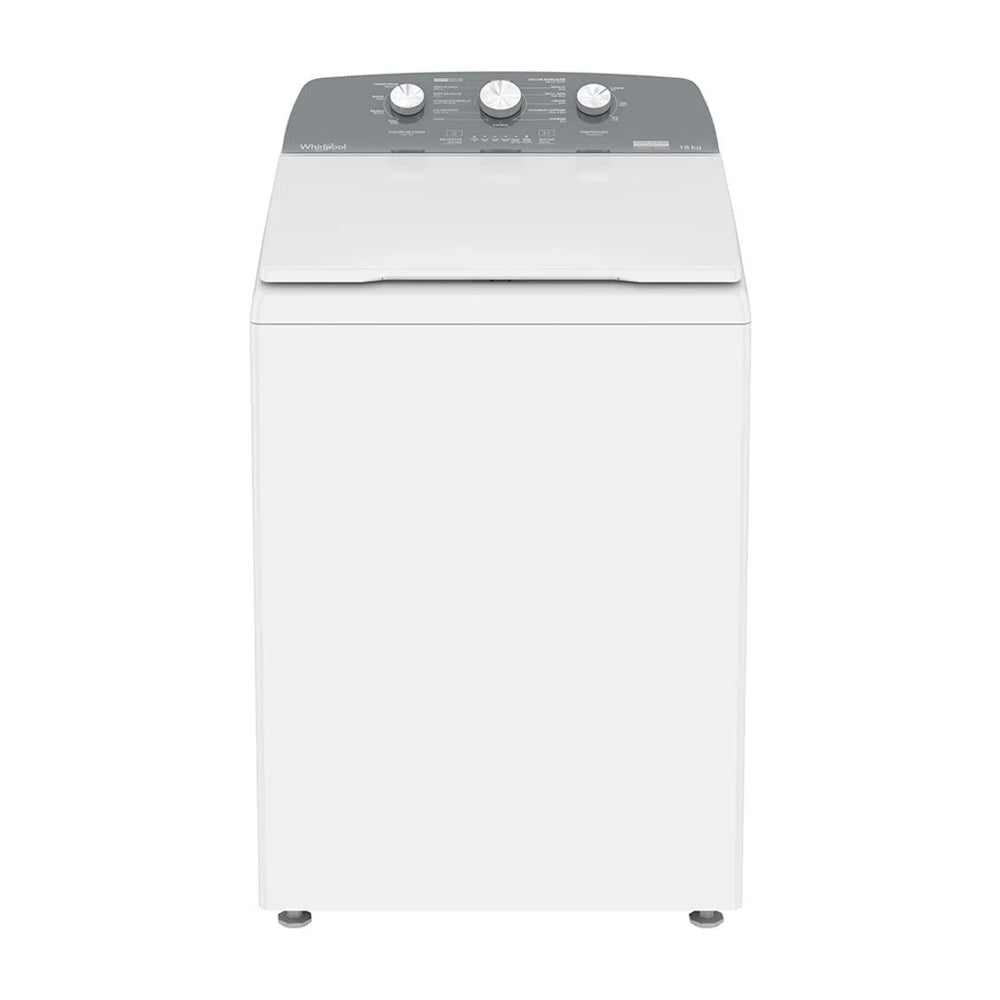 Whirlpool Lavadora Automática de Carga Superior | Sistema Xpert | Potencia & Ahorro | Agitador | Smart Load | 18kg