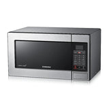 Samsung Microondas de 750W | Tipo Espejo | Interior de Cerámica Esmaltada | Modo Eco | 0.8p3 | Plateado