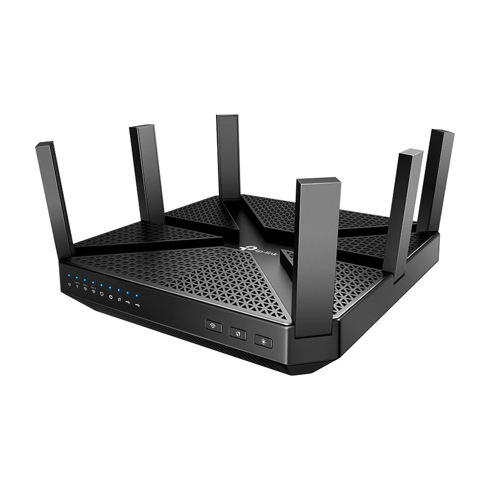 TP-Link Router Inalámbrico Triple Banda | MU-MIMO | 1.8Ghz Quad-Core | RangeBoost | Antivirus Integrado | Hasta 4000Mbps