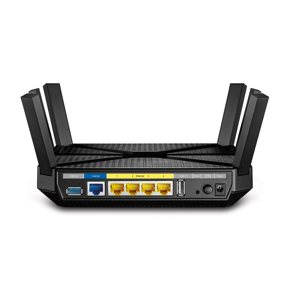 TP-Link Router Inalámbrico Triple Banda | MU-MIMO | 1.8Ghz Quad-Core | RangeBoost | Antivirus Integrado | Hasta 4000Mbps