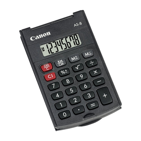 Canon Calculadora de 8 Dígitos | Compacta | Cubierta Plegable