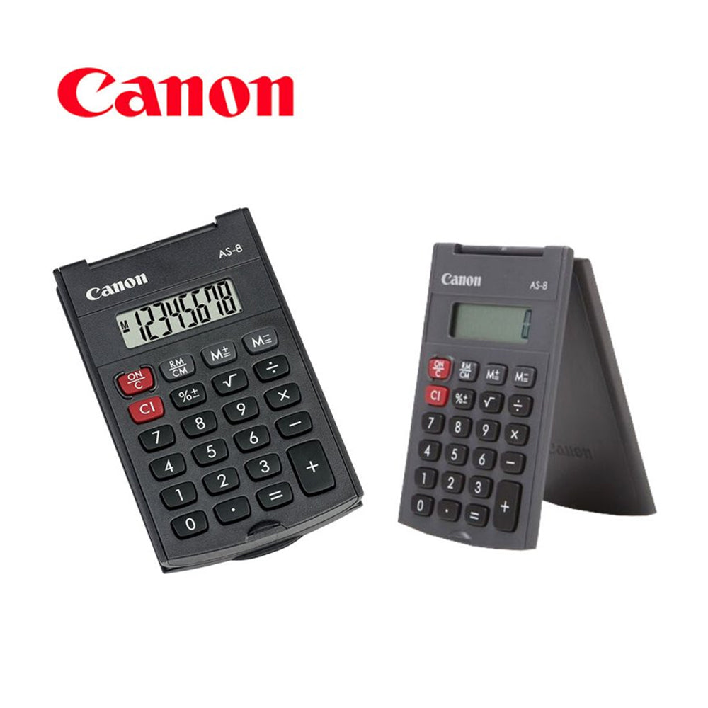 Canon Calculadora de 8 Dígitos | Compacta | Cubierta Plegable