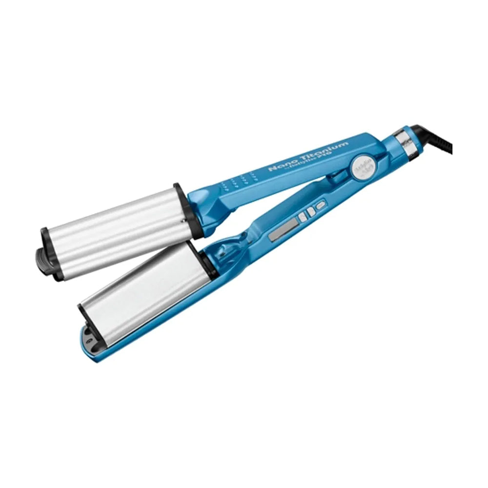 BaBylissPRO Tenaza Onduladora para Ondas Marcadas | Sol-Gel | Ceramica/Titano