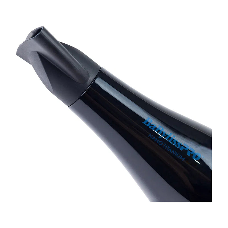 BaBylissPRO Combo Plancha Alisadora y Secador de Cabello | Nano Titanium | Ionico | 1.25" | Nano Black