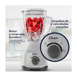 Oster Licuadora de 2 Velocidades | All-Metal Drive® | 1.5L | 550W | Blanco