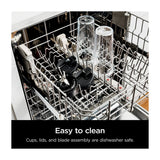 Ninja Nutri-Blender Licuadora / Extractor de Nutrientes Personal Automática | 8 Piezas | 0.5L | 700W | Plateado