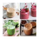 Ninja Nutri-Blender Licuadora / Extractor de Nutrientes Personal Automática | 8 Piezas | 0.5L | 700W | Plateado